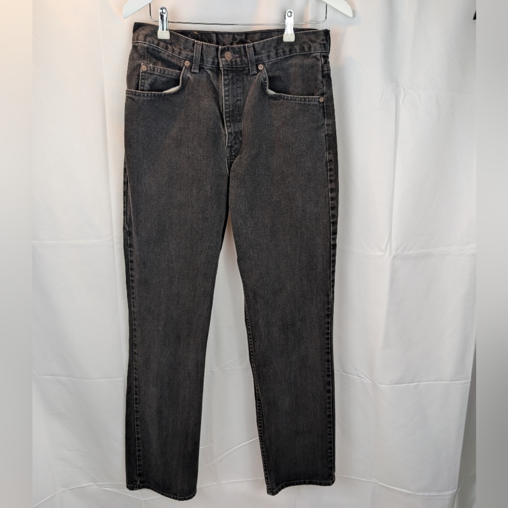 Levi's vintage orange tab made in Canada black jeans size 32 in VGUC